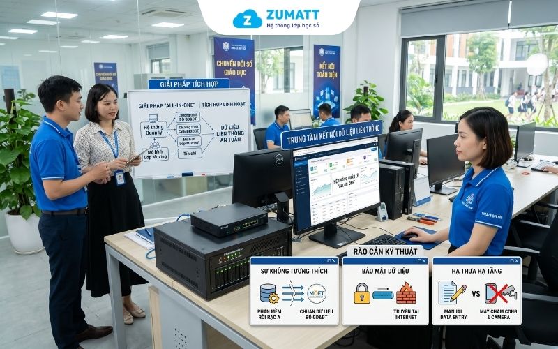 Các rào cản kỹ thuật khi triển khai kết nối dữ liệu liên thông