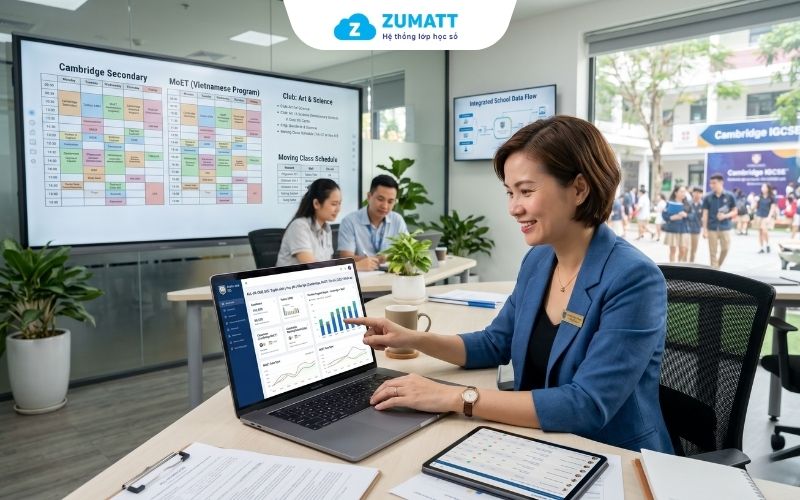 Khả năng tích hợp "All-in-one" và tính linh hoạt với nhiều chương trình học 