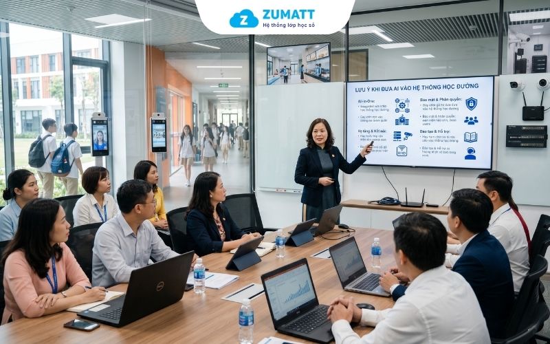Những lưu ý cho nhà quản lý khi đưa trí tuệ nhân tạo vào hệ thống học đường